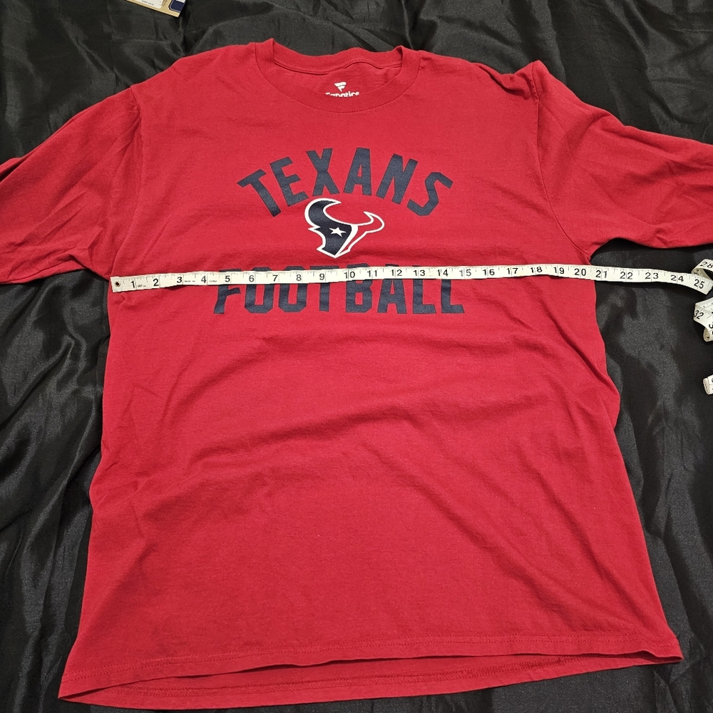 NFL Houston Texans fanatics long sleeve t shirt size L